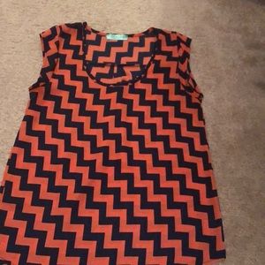 chris&carol cap sleeve blouse